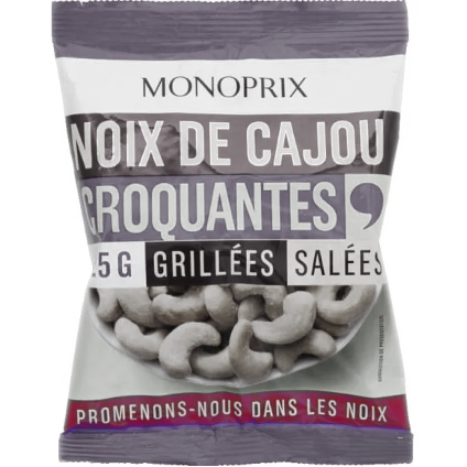 Monoprix noix de cajou